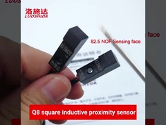 Μικρό ορθογώνιο επαγωγικό συνεχές ρεύμα 3 καλώδιο 8x8 αισθητήρων διακοπτών εγγύτητας για το ανιχνευτή μετάλλων